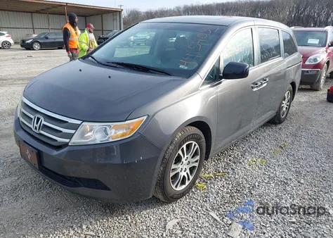 2012 Honda Odyssey Ex-L из США, поврежденный, VIN 5FNRL5H6XCB120737